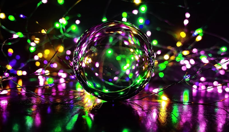 Crystal Ball Ornaments